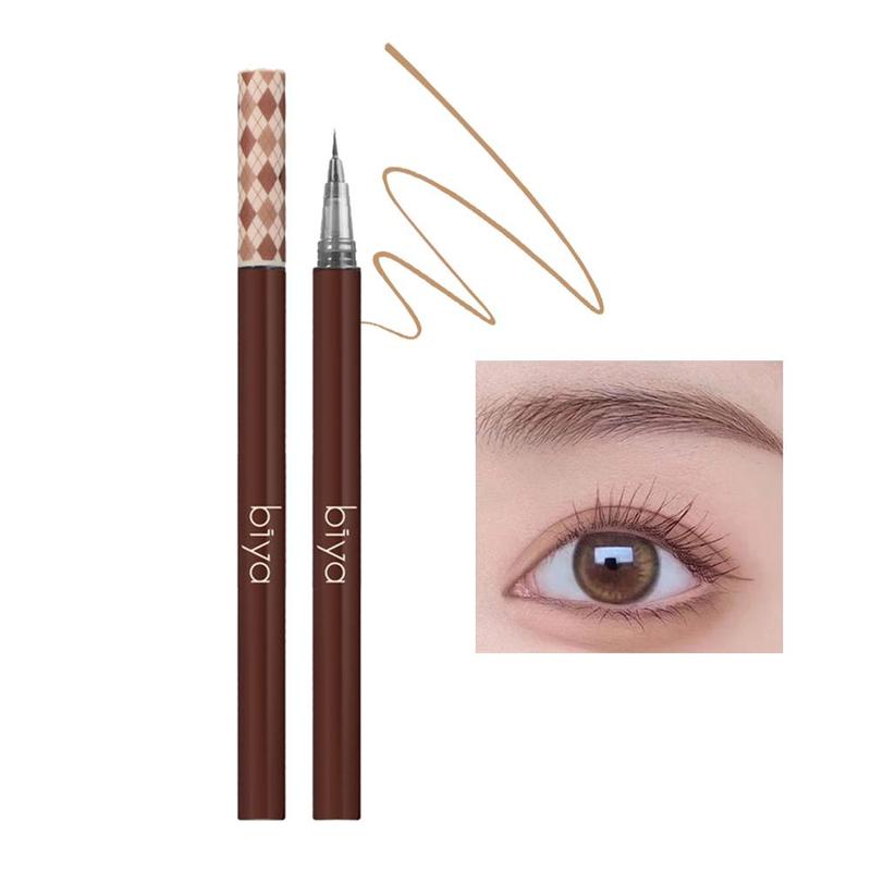 Ultra Fine Eyebrow Pencil, 1 Count Long Lasting Eyebrow Liquid Pen, Smudge Proof Fine Tip Eye Brow Liquid Pencil, Sweat Proof High Pigmented Brow Shading & Filling Pencil, Makeup Tool Easy to Apply