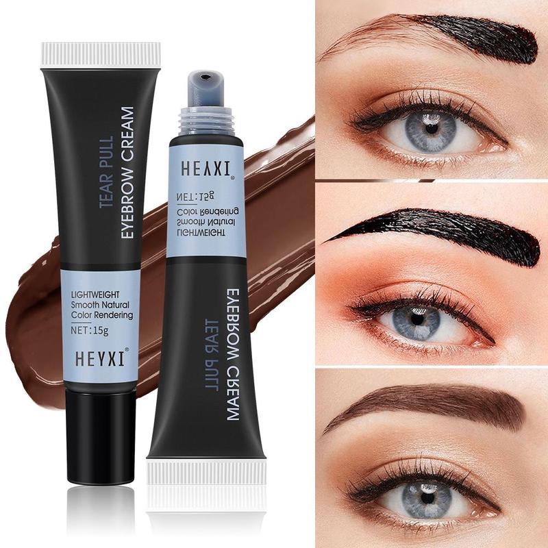 Eyebrow Tinting Cream, 1 Count Waterproof Long Lasting Eyebrow Dyeing Cream, Natural Eyebrow Makeup Tool for Women & Girls