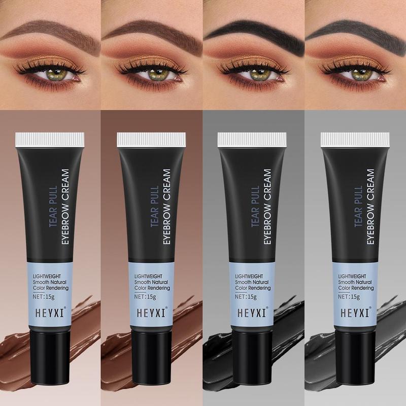 Eyebrow Tinting Cream, 1 Count Waterproof Long Lasting Eyebrow Dyeing Cream, Natural Eyebrow Makeup Tool for Women & Girls