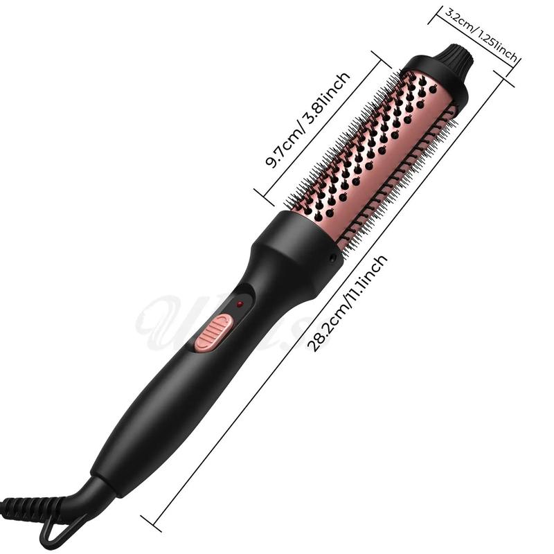 Hot Round Brush, Ceramic Tourmaline Hair Brush, Thermal Hair Brush for Women & Men, Professional Hair Styling Tool for Home & Salon Use