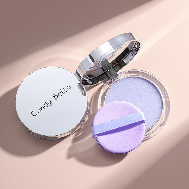 Long-lasting Jelly Powder, Oil-control Face Makeup Pressed Powder, Makeup Setting Powder, Suitable for All Skins