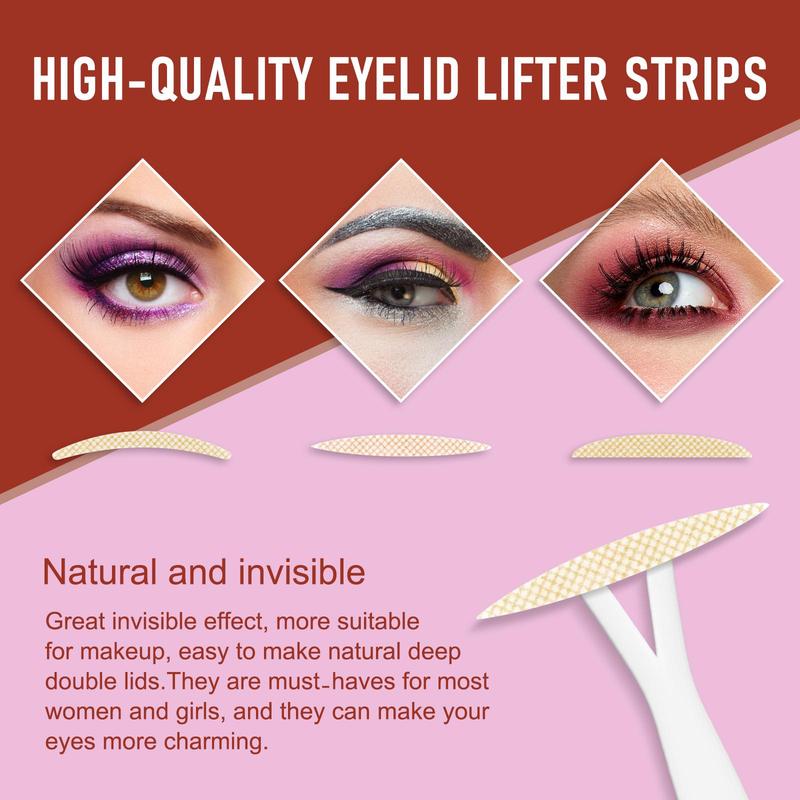 Double Eyelid Styling Sticker With Tools, 480pcs set Waterproof & Sweat Proof Eyelid Sticker, Eye Makeup Tool For Women, Makeup Set