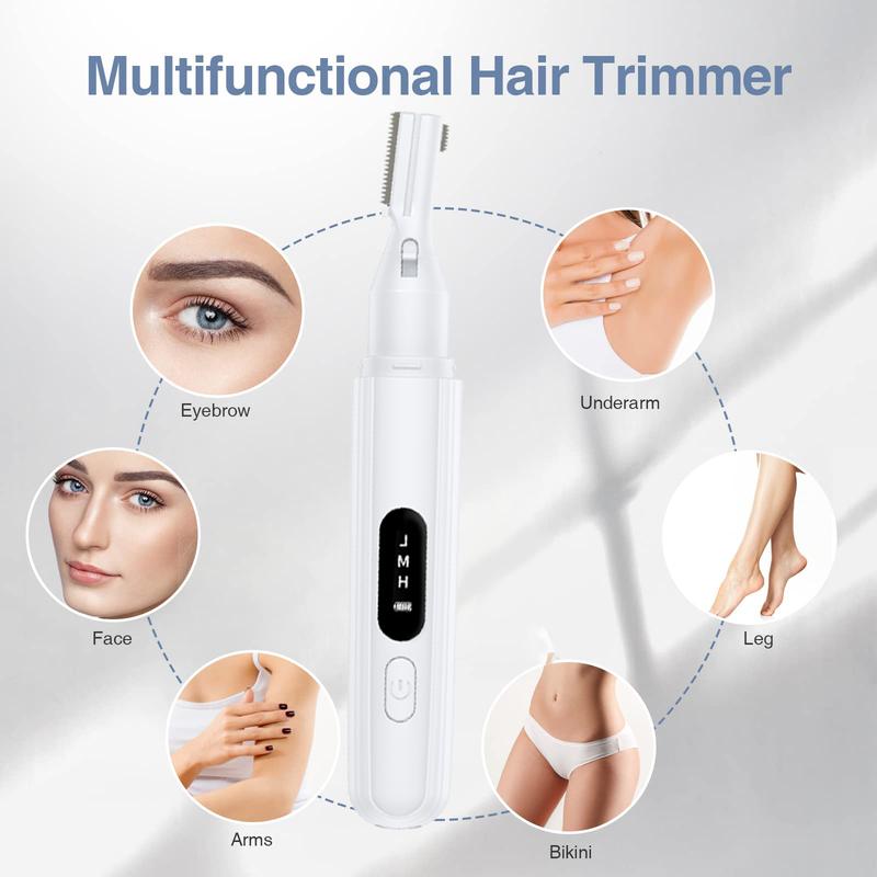 Electric Eyebrow Razor for Women Men, Rechargeable Eyebrow Trimmer Electric Razor for Facial Hair Removal eyebrow trimmer portable electric electric eyebrow