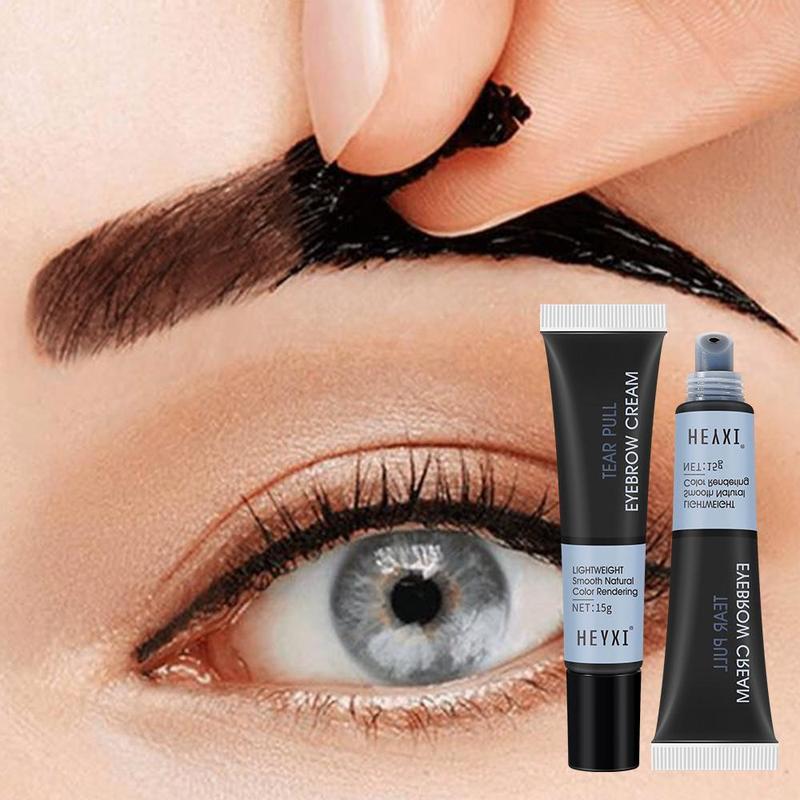 Eyebrow Tinting Cream, 1 Count Waterproof Long Lasting Eyebrow Dyeing Cream, Natural Eyebrow Makeup Tool for Women & Girls