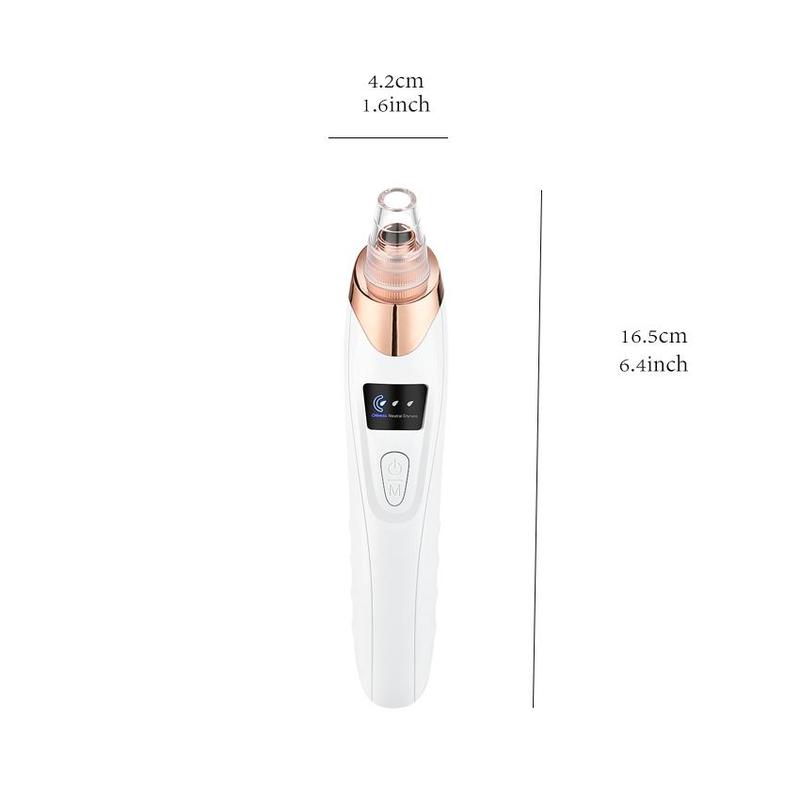 Electric Nose Blackhead Cleaning Vacuum Suction Exfoliating T Zone Acne Removal Face Deep Pore Cleaner Multifunctional Cleaning Instrument, Christmas Gift