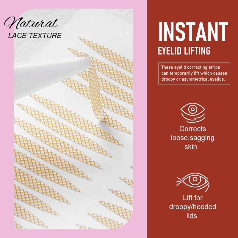 Double Eyelid Styling Sticker With Tools, 480pcs set Waterproof & Sweat Proof Eyelid Sticker, Eye Makeup Tool For Women, Makeup Set