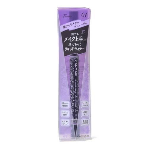 CANMAKE Lasting Liquid Liner 0.02 Oz. (0.5ml) Eyeliner Lipliner