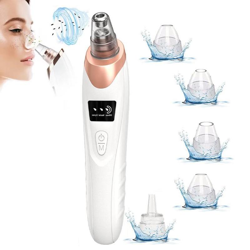 Electric Nose Blackhead Cleaning Vacuum Suction Exfoliating T Zone Acne Removal Face Deep Pore Cleaner Multifunctional Cleaning Instrument, Christmas Gift