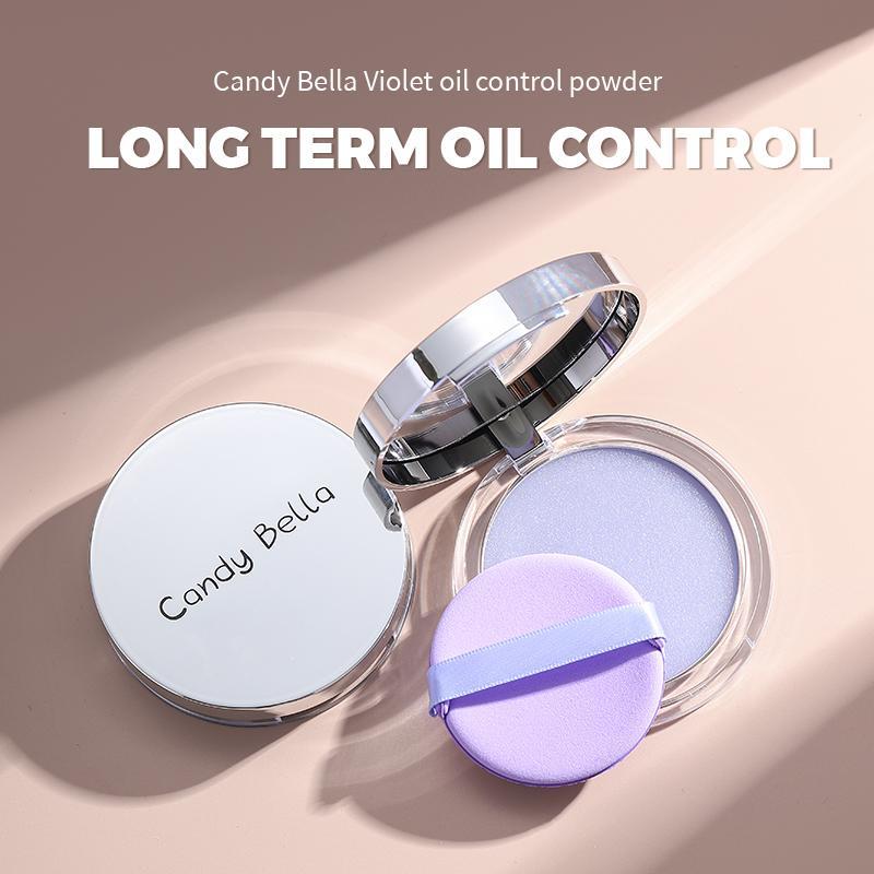 Long-lasting Jelly Powder, Oil-control Face Makeup Pressed Powder, Makeup Setting Powder, Suitable for All Skins