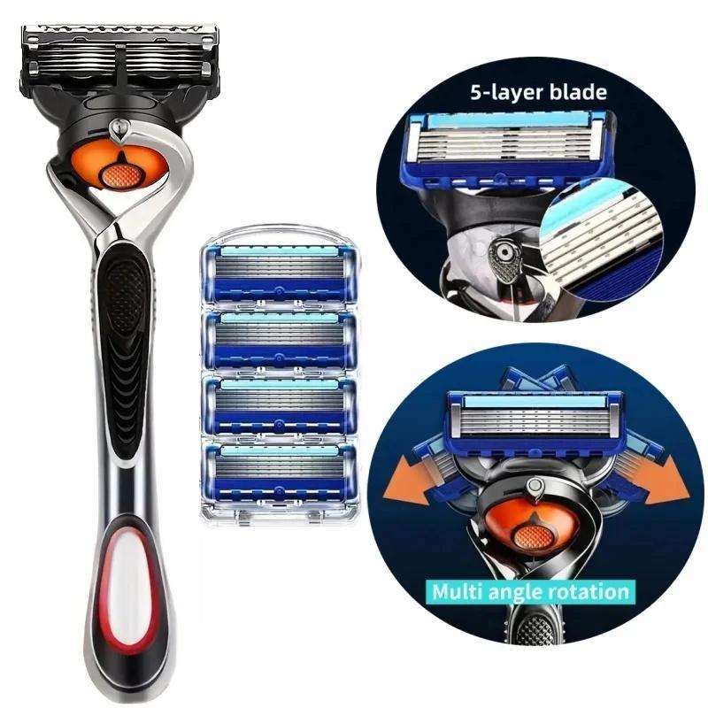 Men's Electric Razor with Blades for Christmas Gift, 1 Count Electric Shaver with Blades, Professional Shaving Tool for Men, Great for Barber Shop Salon Home Use