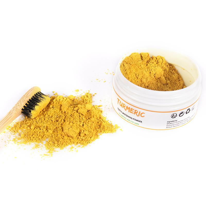 Natural Turmeric Teeth Powder, Natural Toothpaste Alternative Oral Whitening