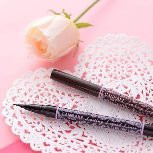 CANMAKE Lasting Liquid Liner 0.02 Oz. (0.5ml) Eyeliner Lipliner