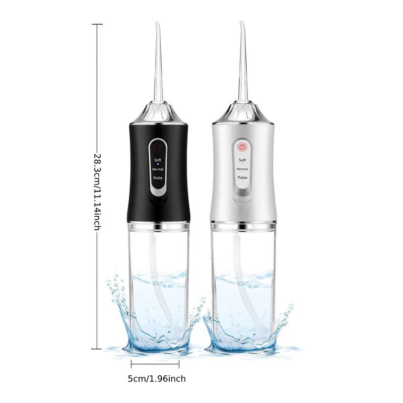 Rechargeable Water flosser,Portable TeethCleaning Tool for Home & Travel Cleaning with 3 Modes 4 Jet Tips ,christmas 2024 ornament, Christmas gifts Oral Daily