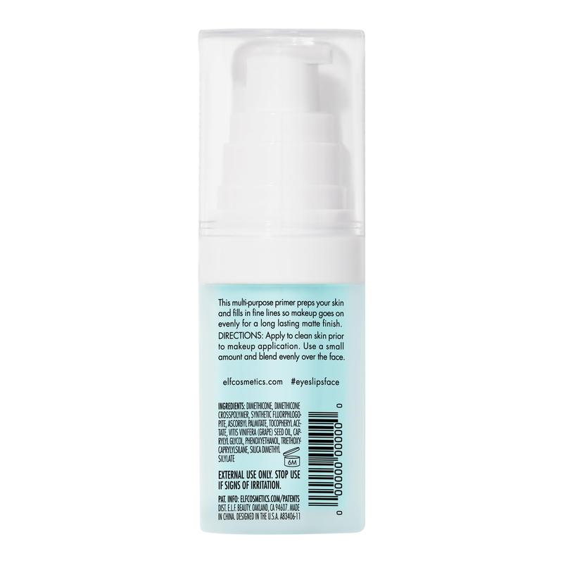 e.l.f. Poreless Face Primer, Hydrating Face Primer, Tone Adjusting, Restoring Makeup Primer For A Flawless, Smooth Canvas, Infused With Tea Tree & Vitamin A, Vegan & Cruelty-Free, 0.47 Fl Oz