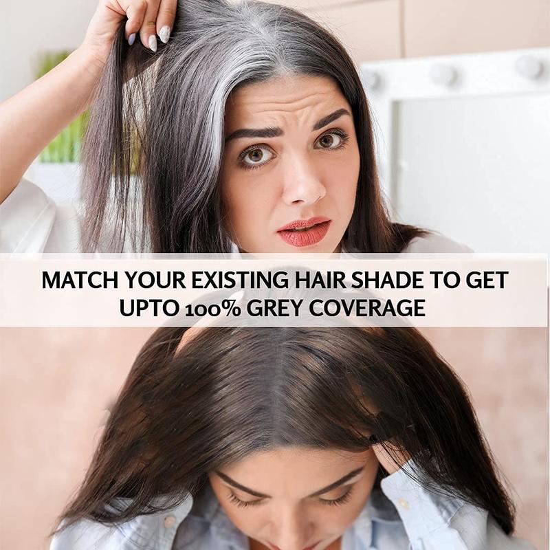 Hair dye Shampoo, Quick hair dye,Fruity aroma-Black hairdye &Brown-Color- Long Lasting-500MI- Ammonia-Plant extracts-Free Haircare Mild hair type color shampoo Haircare grey coverage