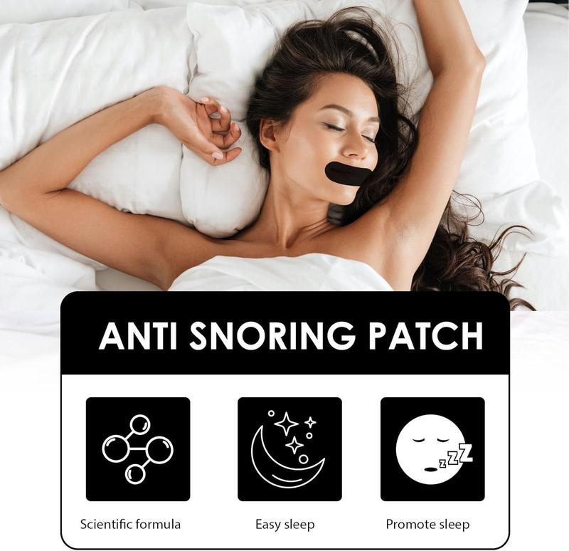 Sleep tape - supplied for 2 months, including mouth tape, sports accessories, 60 pieces, sleep tape, anti snoring mouth tape, smoother breathing mouth tape, sleep mask, and anti snoring mouth tape.