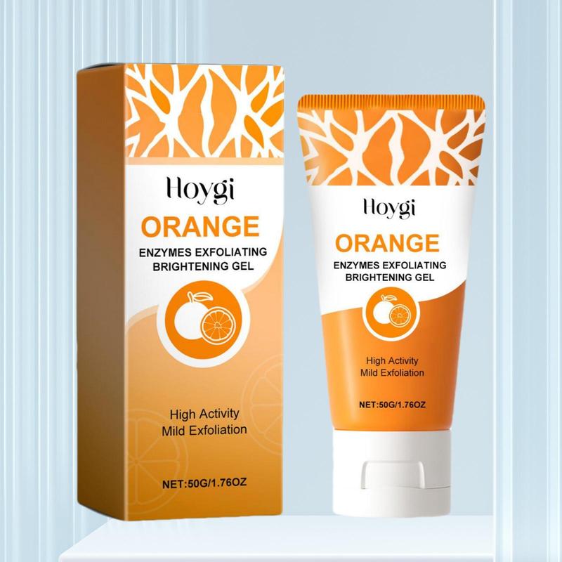 Orange Extract Facial Cleanser, 1 Box Moisturizing Facial Cleanser Gel, Deep Cleansing Facial Skin Care Product for Women & Men