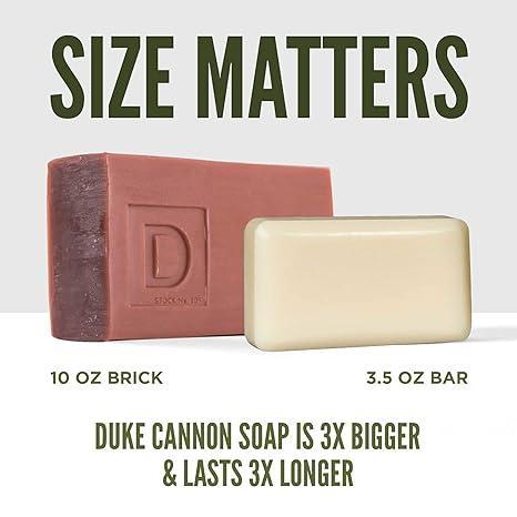 Duke Cannon Supply Co. Big Brick of Soap for Men - Superior, Fresh Water + Neroli. 10 oz Body Care