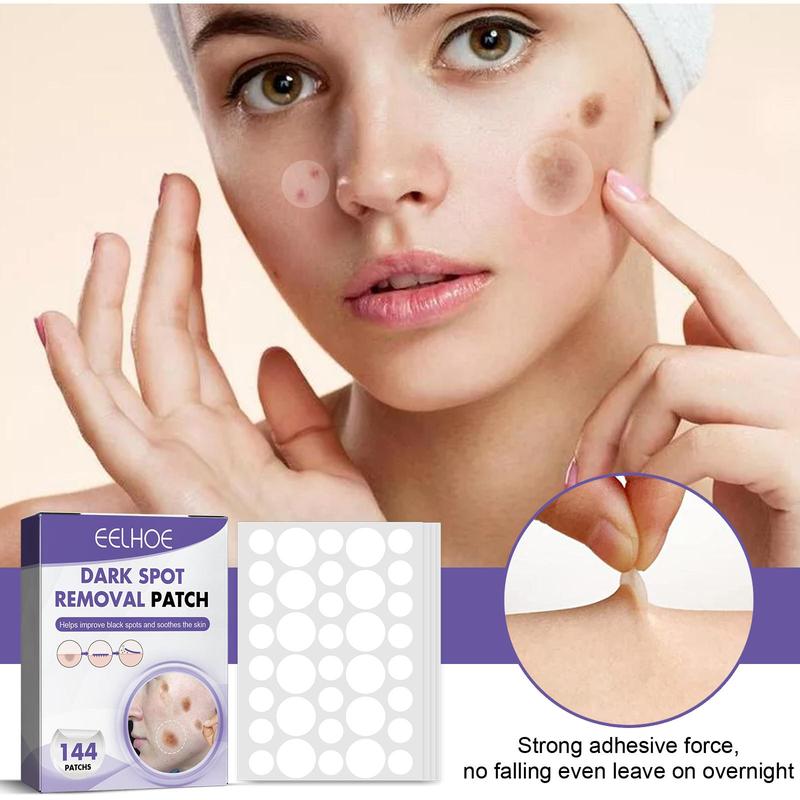 144Pcs Hydrogel Patches Dark Spot, Old Age Spot Care Patches for Face, Relieve Dark Spots, Freckles, Blemishes, Age Spot After Using Dark Spot Patch