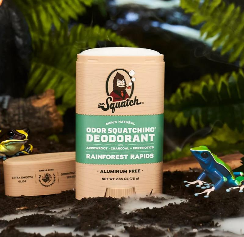 Dr. Squatch - Rainforest Rapids Deodorant - Body Care for Men