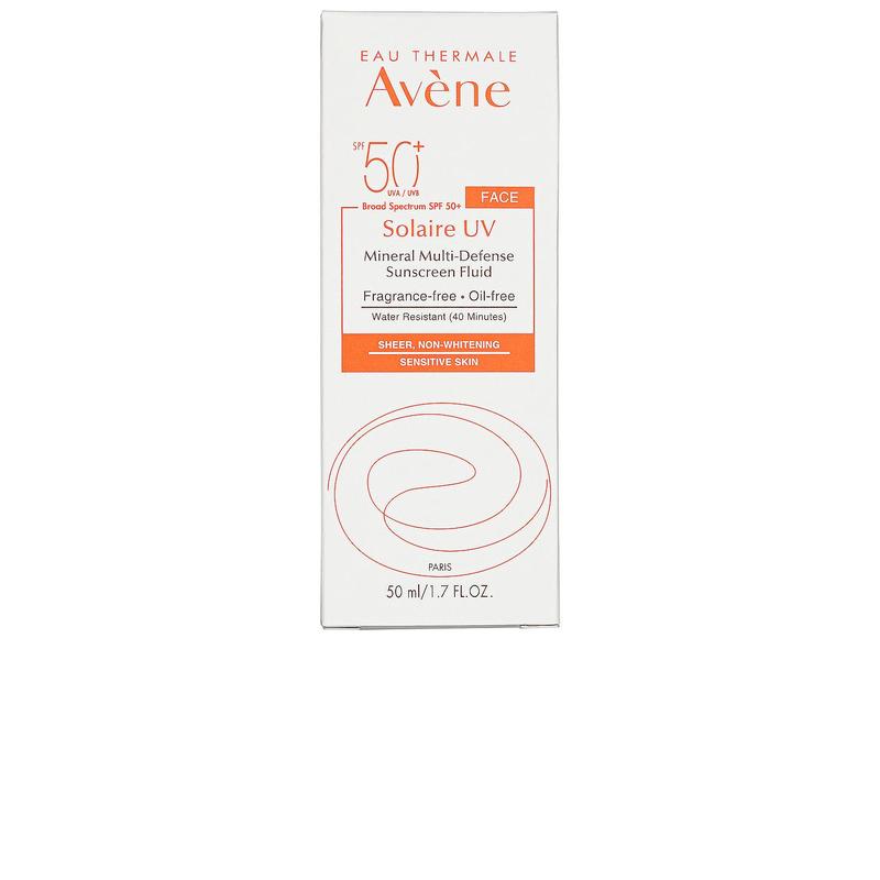 Avene Solaire UV Mineral Multi-Defense Sunscreen Fluid SPF 50