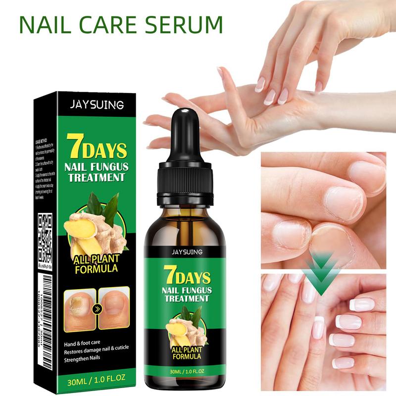 Multi-Purpose Ginger Nail Oil, Get Longer, Stronger and Brighter Nails, Moisturizes and Thickens Nails for Women & Men