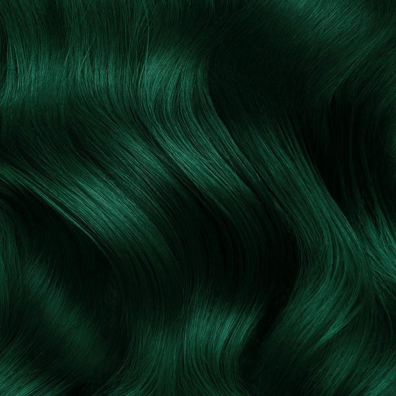 Lunar Tides Dark Green Hair Color Semi-permanent - Juniper Hair Dye Haircare Hair Dye Haircare