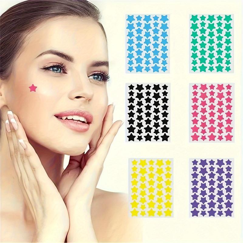 Star Shaped Acne Patches, 240pcs set Invisible Acne Cover Patches, Facial Skin Care Products for Women & Men, Christmas Gift