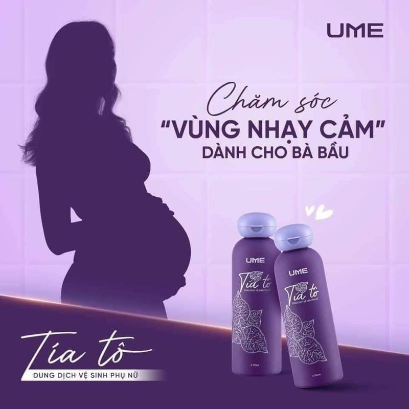 UME-Tia To Vegan Feminine Wash - Balance PH4.0-5.0 - Dung Dịch Vệ Sinh Phụ Nữ UME Tiá Tô -150ml Paraben Free