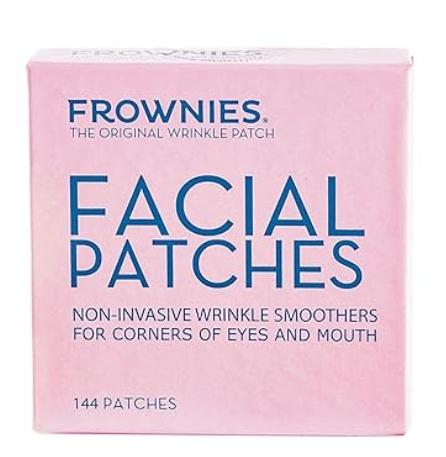 PD Frownies Forehead and Between the Eyes Wrinkle Patches - Hypoallergenic Facial Patches to Smooth & Soften Forehead Wrinkles & Eleven Lines - For Overnight Use, 144 Patches Relaxing Comfort