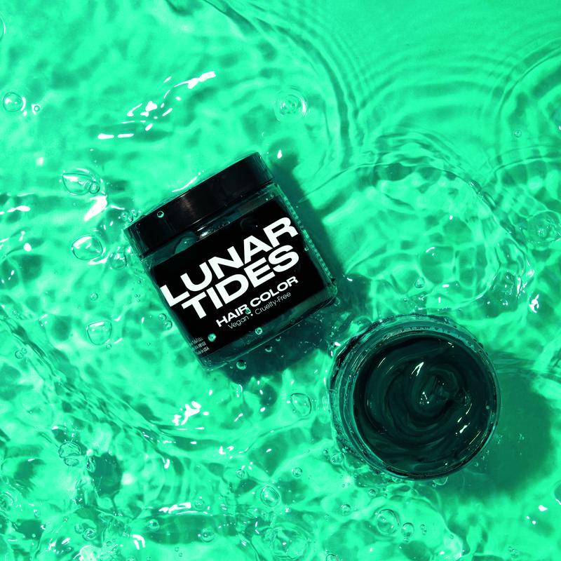 Lunar Tides Dark Green Hair Color Semi-permanent - Juniper Hair Dye Haircare Hair Dye Haircare