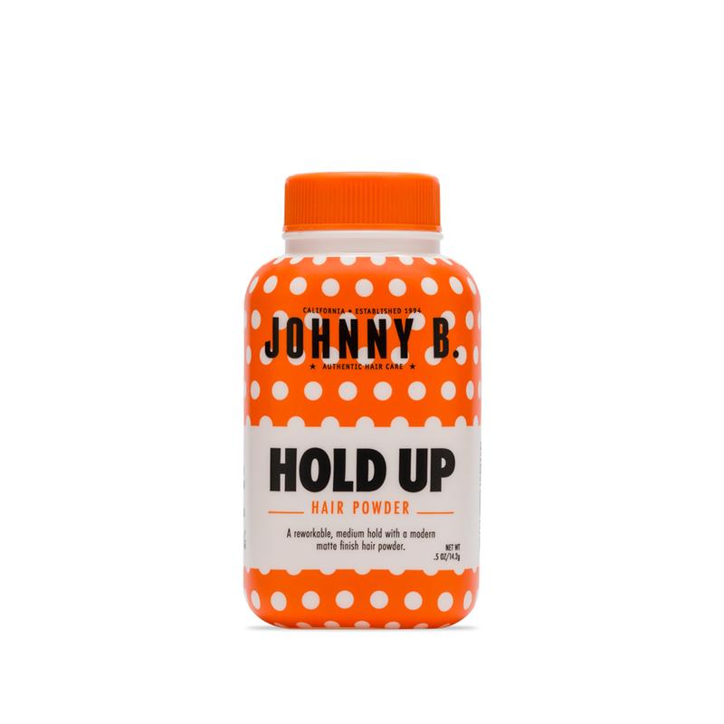 Johnny B. Hold Up Hair Powder | Men's Hair Styling Powder, Matte Finish