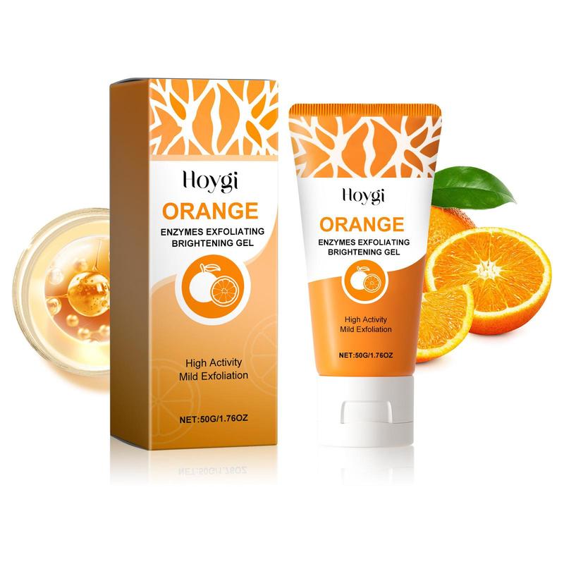 Orange Extract Facial Cleanser, 1 Box Moisturizing Facial Cleanser Gel, Deep Cleansing Facial Skin Care Product for Women & Men