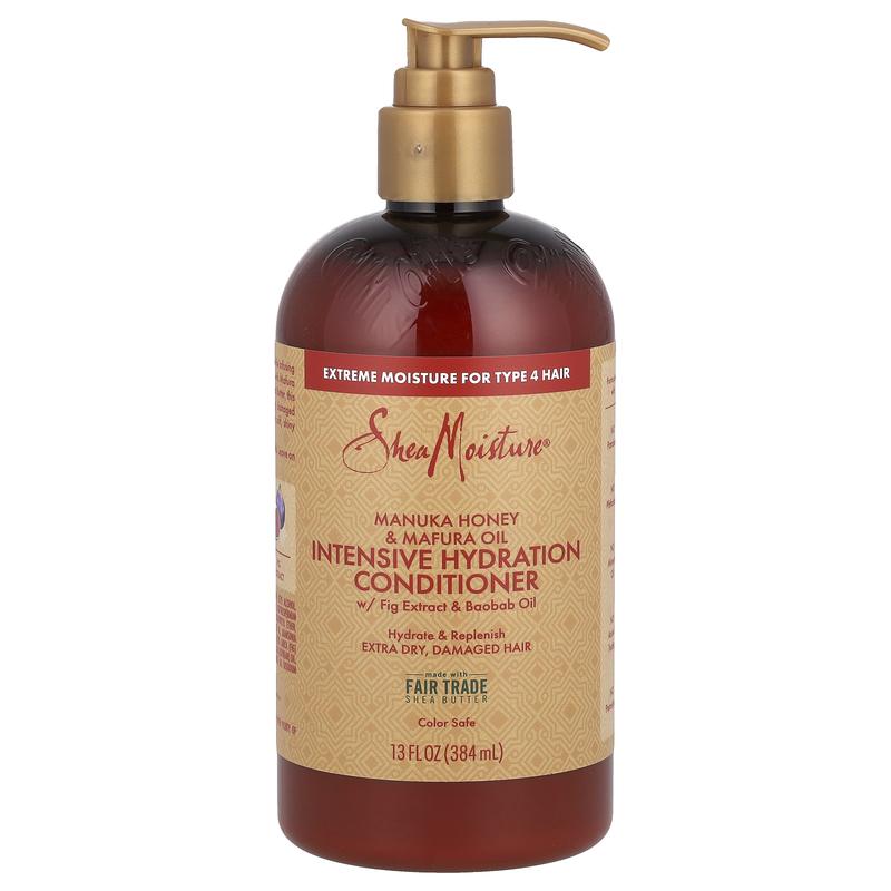 SheaMoisture Manuka Honey & Mafura Oil, Intensive Hydration Conditioner, 13 fl oz (384 ml)