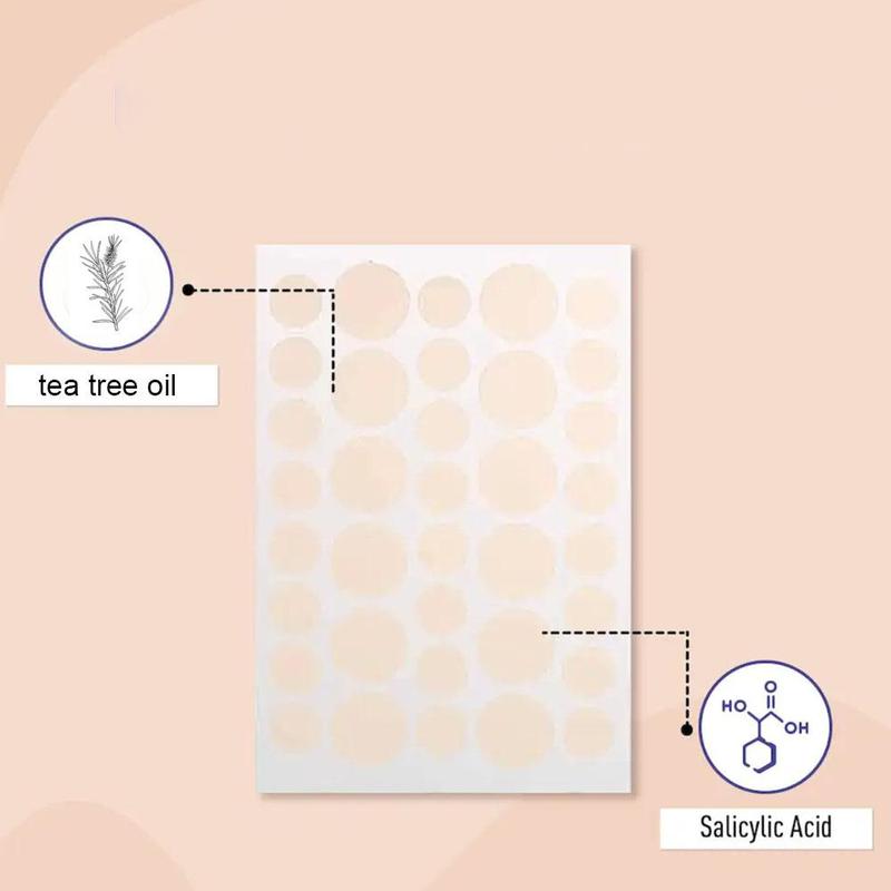 Day & Night Acne Patches, 615pcs box Gentle Acne Cover Patches, Breathable Facial Care Patches, Skin Care Products for Women & Men