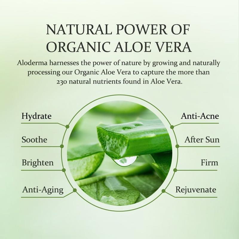 ALODERMA Aloe Firming Skin Toner Made with Organic Fresh Aloe Vera Juice and Natural Botanicals to Diminish the Appearance of Fine Lines & Wrinkles - 4.2 Oz