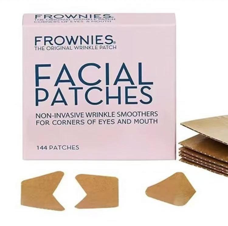 PD Frownies Forehead and Between the Eyes Wrinkle Patches - Hypoallergenic Facial Patches to Smooth & Soften Forehead Wrinkles & Eleven Lines - For Overnight Use, 144 Patches Relaxing Comfort