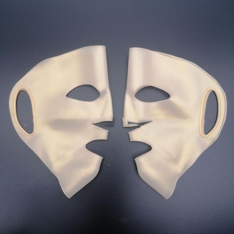 Reusable Silicone Facial Mask, 3pcs set 3D Anti-evaporation Face Beauty Patches, Moisturizing Face Mask for Women and Girls