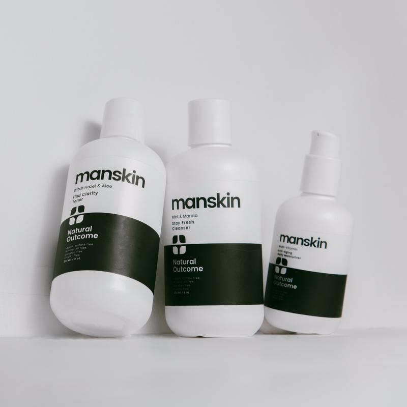 Man Skin Kit - 3 Step Daily Regimen Set