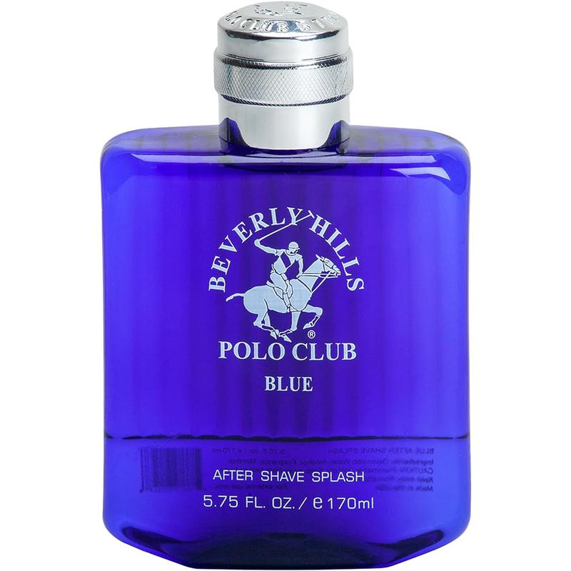 Beverly Hills Polo Club After Shave Lotion for Men with Designer Fragrance Scents Sexy Blaze Blue Classic BHPC 5.75 oz (Blue) Blue5.75 Fl Oz (Pack of 1)