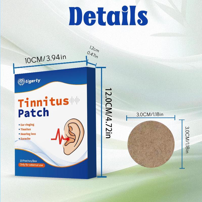 Tinnitus Patches, Body Soothing Patch, Ear Back Patches, Stress Relief Patches, Personal Care Products for Women & Men