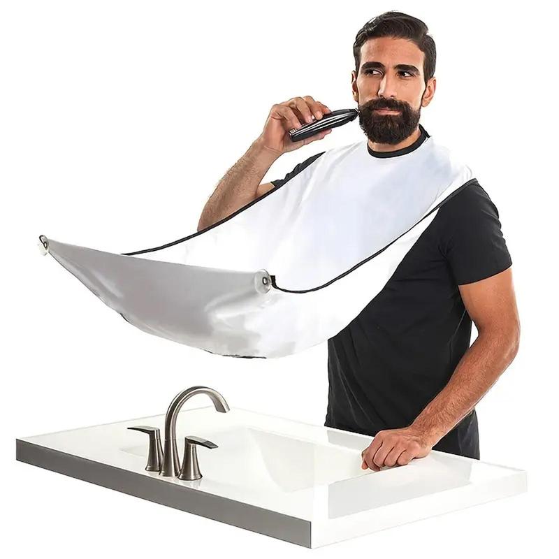 Portable Beard Shaving Apron, Beard Shaving Cloak, Hair Cutting Cape, Haircut Hairdresser Apron, Barber Supplies, Summer Gift