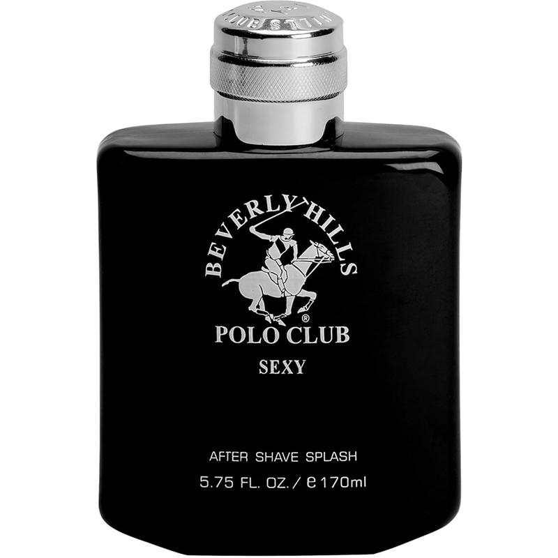 Beverly Hills Polo Club After Shave Lotion for Men with Designer Fragrance Scents Sexy Blaze Blue Classic BHPC 5.75 oz (Blue) Blue5.75 Fl Oz (Pack of 1)