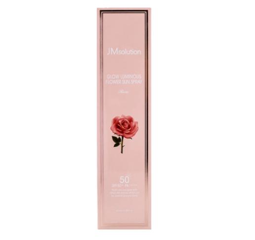 JMsolution Glow Luminous Flower Sun Spray Rose (SPF 50+ PA++++) 180ml - Sunscreen for Face and Body