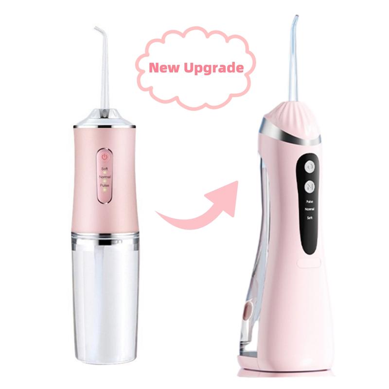 DILIEN 4 in 1 Tooth Flosser, Cordless Tooth Flosser, Thanksgiving, Christmas gifts, With DIY Mode 4 Nozzles, Tooth Flosser, Portable, Rechargeable, Suitable for Home Travel, Daily Dental Care for Men and Women, Ideal Gift, Whitening Teeth