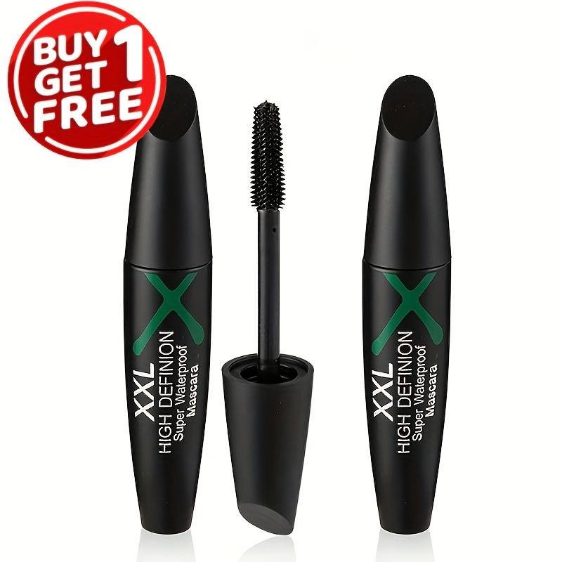 [Buy 1 Get 1 Free] 4D Silk Fiber Mascara Eyelashes Lengthening Waterproof Long Lasting Mascara Eyelashes Extension Makeup