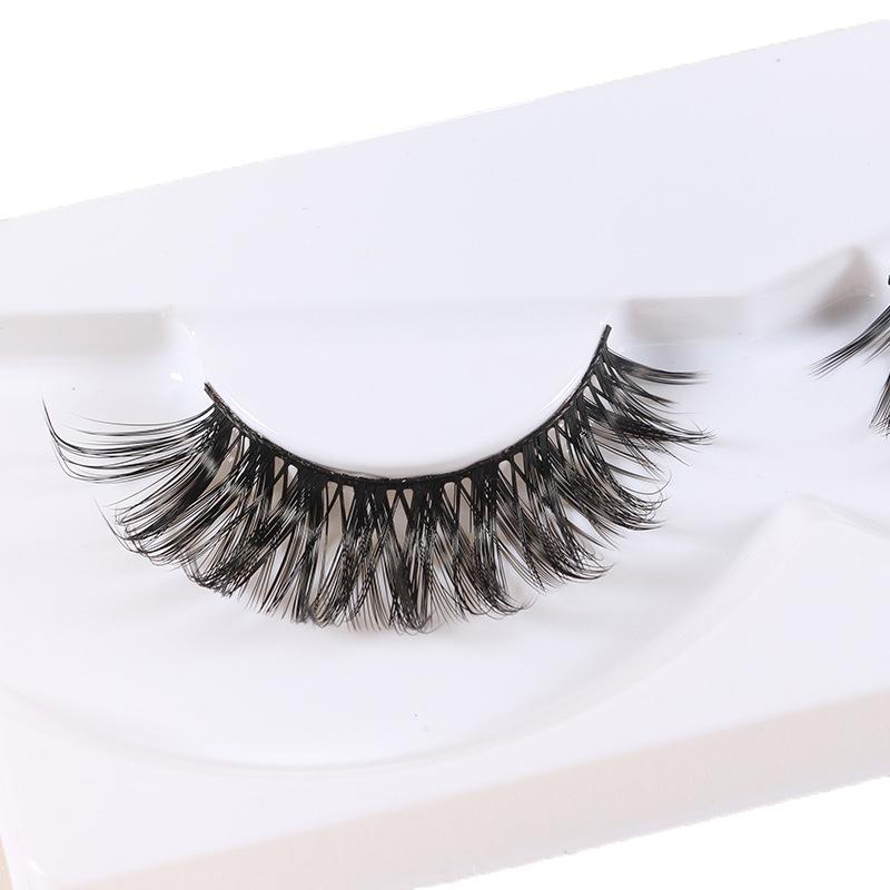 False Eyelashes Natural Look Fluffy Wispy Lashes, Elastic Band for Hair Wig Lace Melting Band for Wigs Makeup