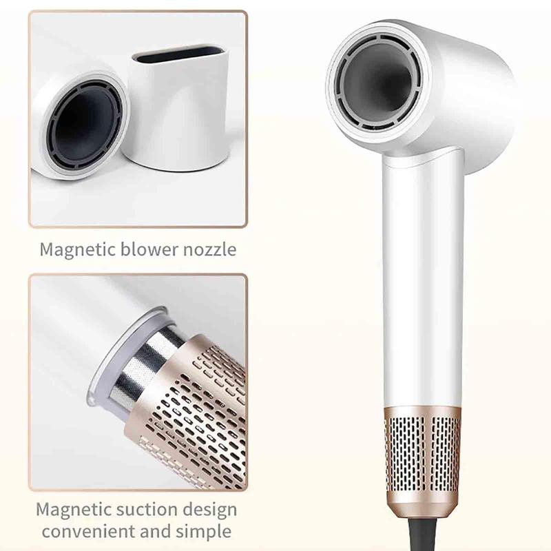 Tldeways High-speed Hair Dryer Titanium Edition blow dryer Brushless Motor & Ionic Technology 4 Temperature Settings Thermo Control Technology Ergonomic Design