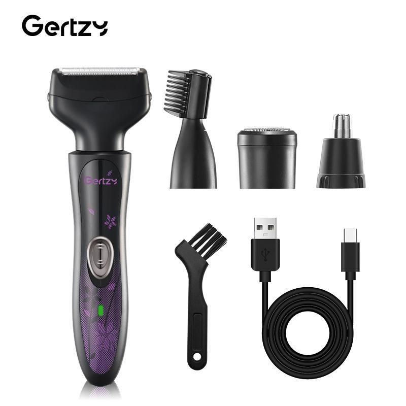 4 in 1 Electric Shaver, 1 Set Multifunctional Electric Hair Trimmer, Nose Hair Trimmer, Ear Hair Shaver, Personal Care Appliances for Women