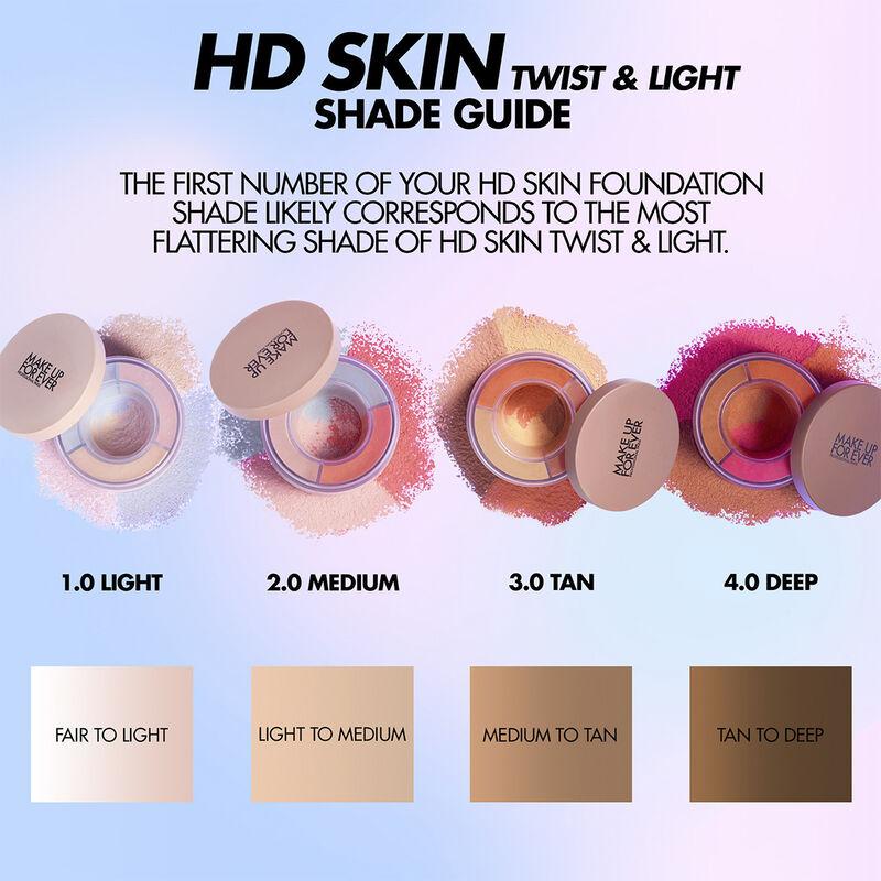 HD Skin Twist & Light - 24HR Luminous Finishing Powder makeup forever